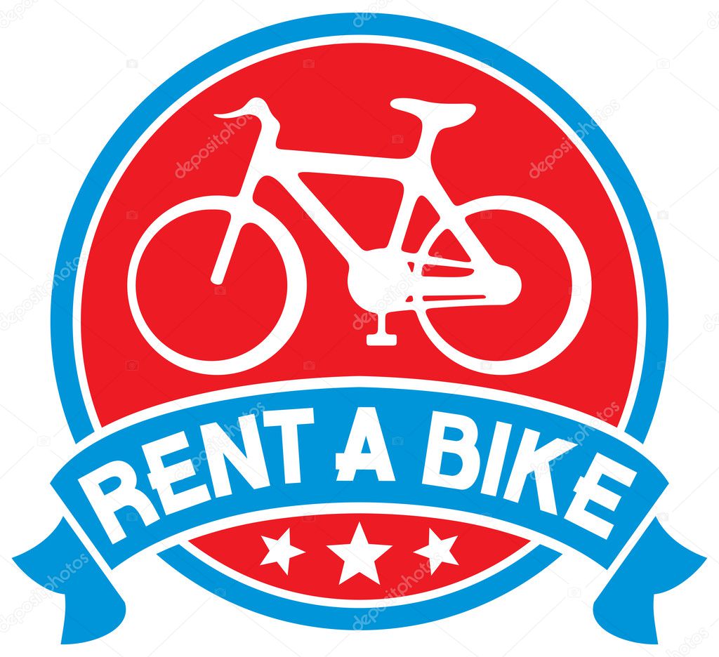rent bike label