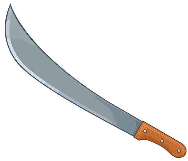 Machete vektoros illusztráció — Stock Vector