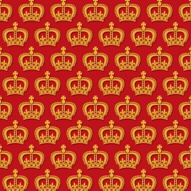 arka plan deseni Kraliyet kron ile