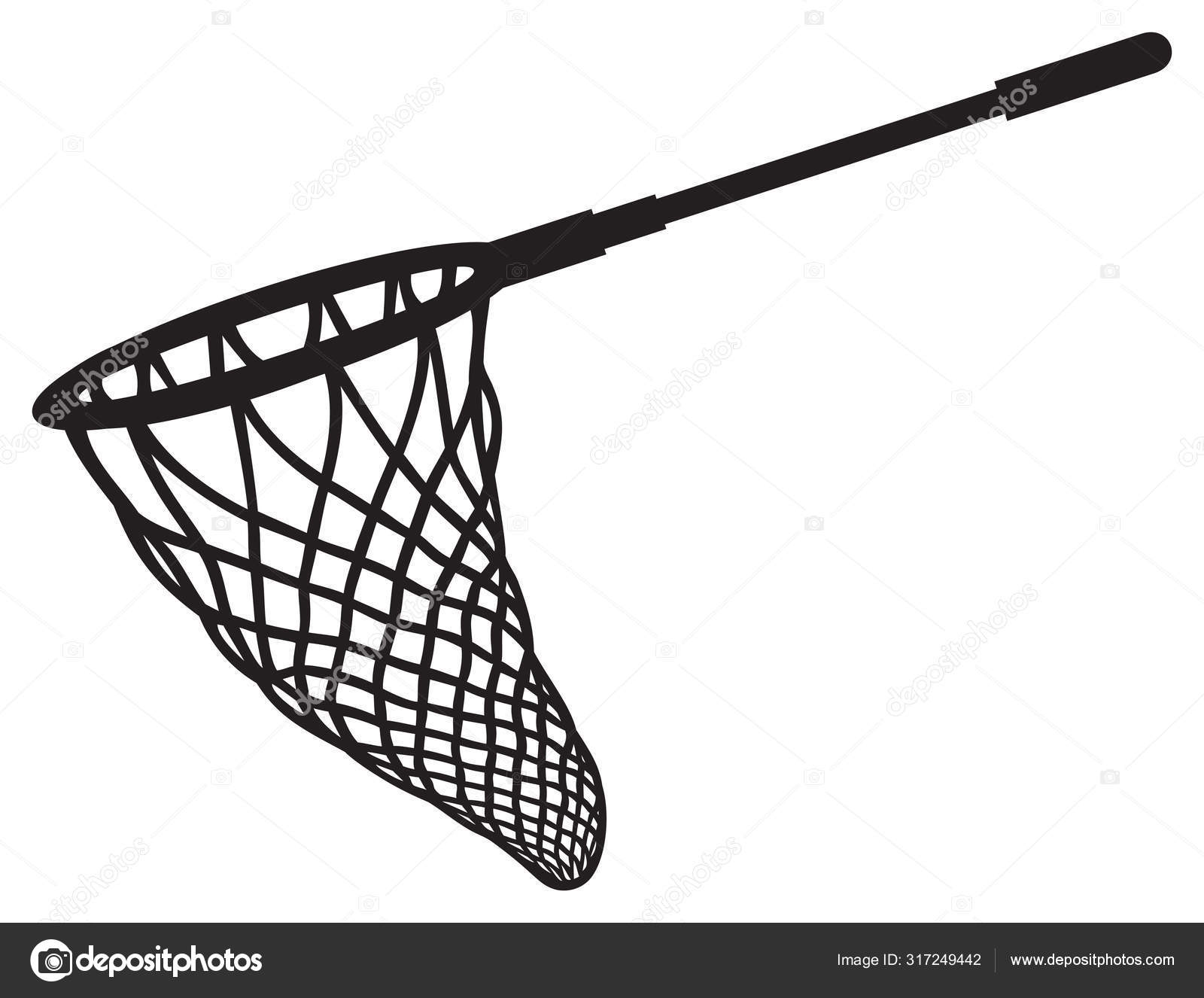 Fishing Net Vector Illustration Stock Vector by ©Tribaliumivanka 317249442