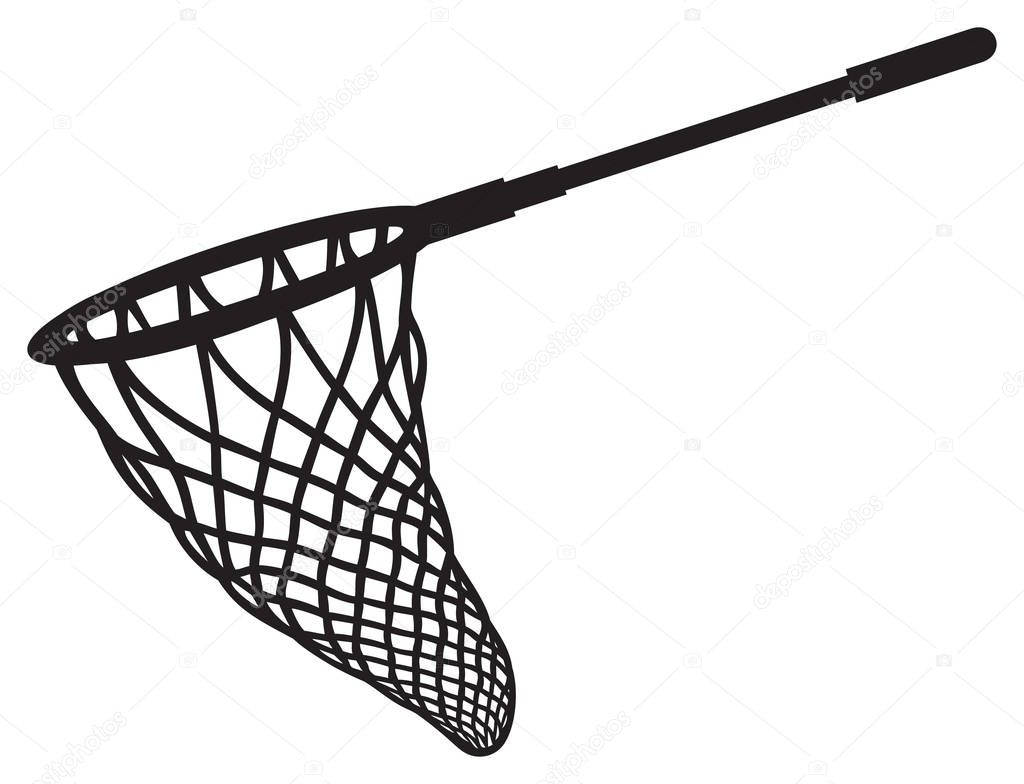 fishing net vector illustration