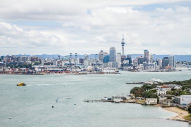 Modern Auckland city