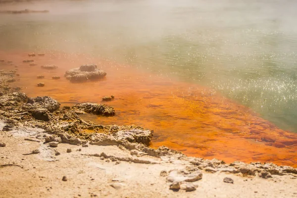 WAI-o-tapu γεωθερμική περιοχή — Φωτογραφία Αρχείου