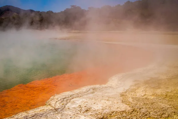 Wai-o-tapu Geotermális területen — Stock Fotó