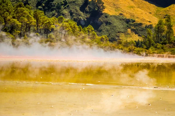 WAI-o-tapu γεωθερμική περιοχή — Φωτογραφία Αρχείου