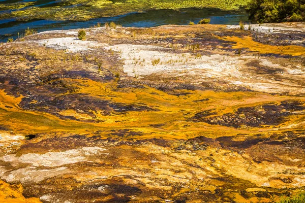 Valle geotérmico de Orakei Korako — Foto de Stock