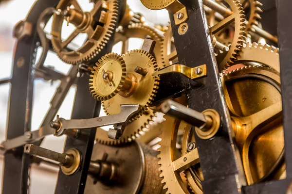 Clock gear mechanism — Stock Photo, Image