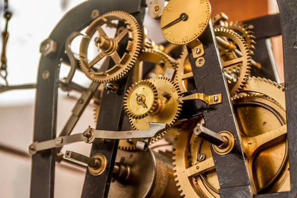 Clock gear mechanism — Stock Photo, Image