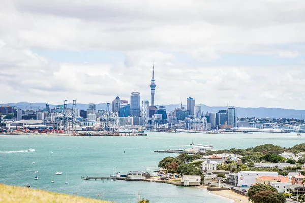 Moderní město Auckland — Stock fotografie