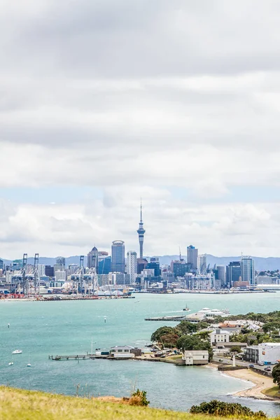 Moderne Auckland by - Stock-foto