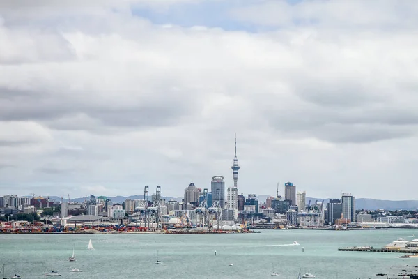 Nowoczesne miasta Auckland — Zdjęcie stockowe