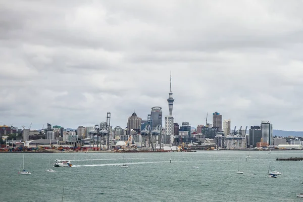 Cidade moderna de Auckland — Fotografia de Stock