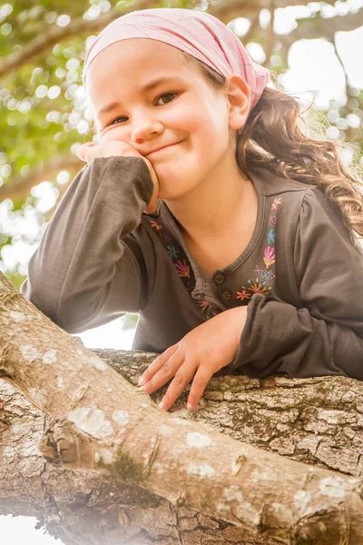 Smiling child girl Stock Picture