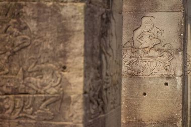 Antik Khmer Krishna oyma 