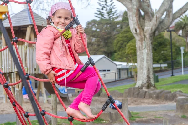 Challenging playground installation — Stock Photo, Image