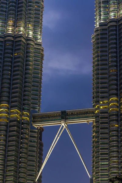 Petronas towers, kuala lumpur — Stock Photo, Image