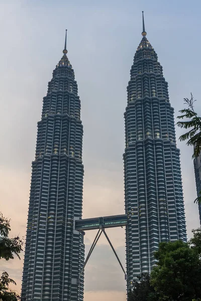 Petronas Twin towers, kuala lumpur — Stockfoto