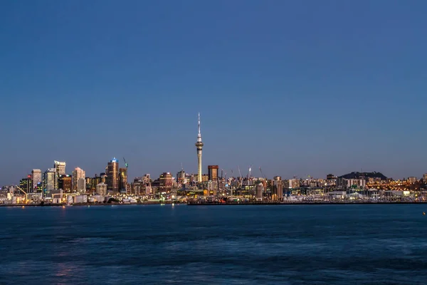 Panoramę miasta Auckland Cbd — Zdjęcie stockowe