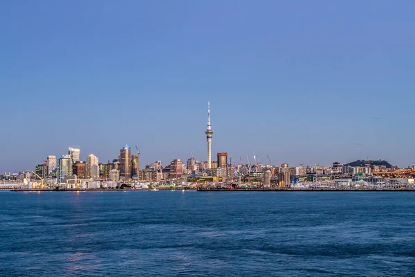 Linha do horizonte da CBD de Auckland — Fotografia de Stock