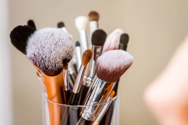 Station de travail maquillage — Photo