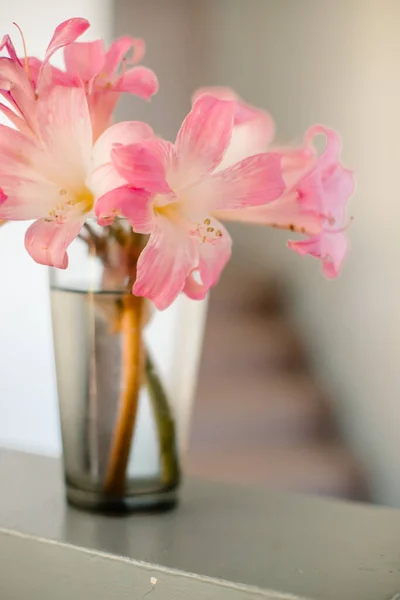 Dejlig Frisk Buket Blomster - Stock-foto