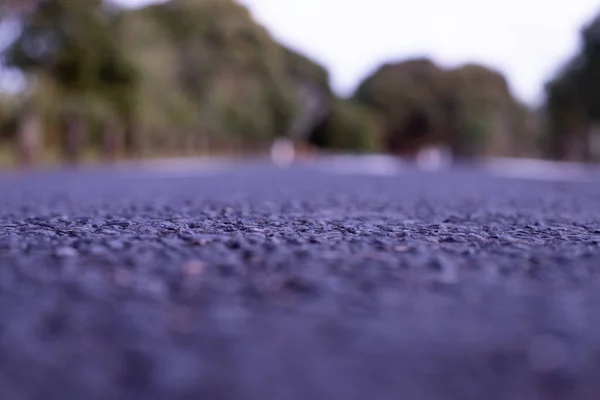 Nahaufnahme Bild Der Straße Asphalt Details — Stockfoto