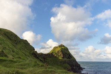 Giant 's Causeway Öğleden Sonra Görüşü, Kuzey İrlanda, Birleşik Krallık