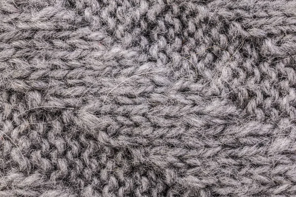 grey knitted texture macro