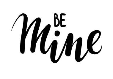 olmak benim beyaz arka plan üzerinde çizilmiş yaratıcı hat ve fırça kalem harflerle izole el.