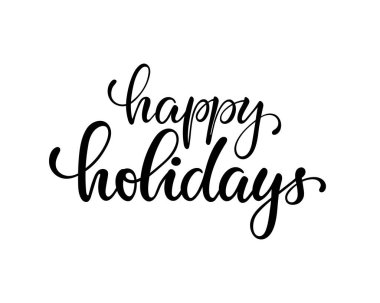 İyi Bayramlar. Çizilmiş yaratıcı hat el, kalem yazı fırça. Tasarım tatil tebrik kartları ve davetiyeler neşeli Noel ve mutlu yeni yıl, afiş, poster, logo, mevsimlik tatil.