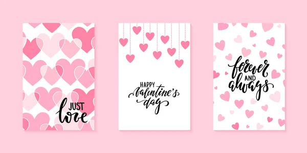 Valentinstag und Hochzeitskarte Vorlage. handgezeichnete Kalligraphie Pinsel Schriftzug ich liebe dich. Design-Grußkarte und Einladung zur Hochzeit, Geburtstag, Valentinstag, Muttertag, Feiertag. — Stockvektor