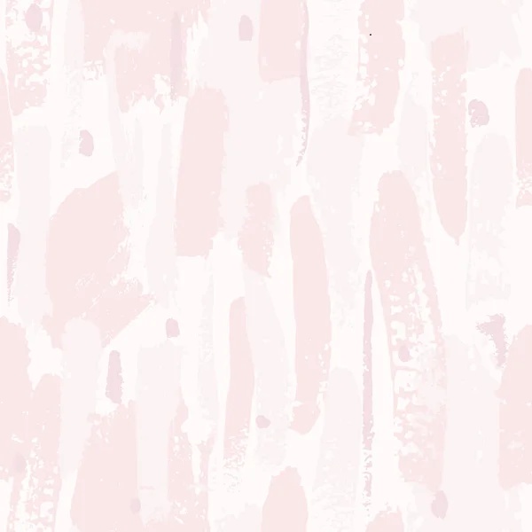 ピンクのヌード水彩ストライプと美しいシームレスパターン 手描きブラシストローク 背景ロマンチックなデザイン グリーティングカードと結婚式 誕生日 バレンタインデーの招待状 — ストックベクタ