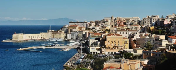 Gaeta panorama view, italien — Stockfoto