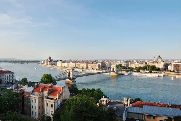 Budapest, Hungary, Europe - panoramic view of the city — Stock Photo, Image