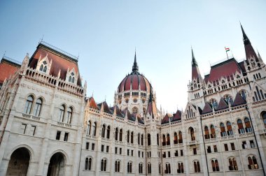 Budapeşte, Macaristan - şehir merkezinde inşa tarihi