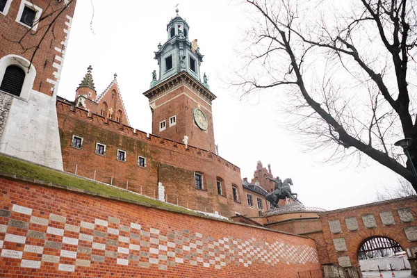 Wawel Castle in Krakau, Polen — Stockfoto