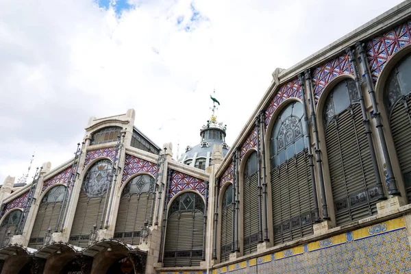 Valencia şehir, İspanya, Avrupa'nın merkezi pazar açık görünüm