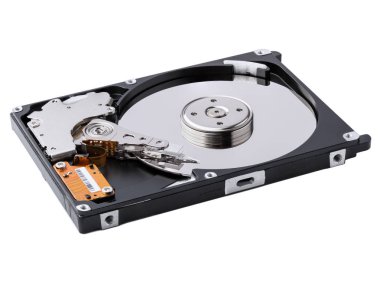 Beyaz bir arka plan üzerinde izole kapak, without HDD.