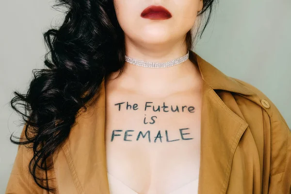 Future is female, Female empowerment, strong women, girl power,