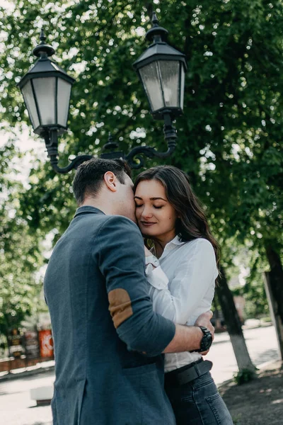 Concepto Pareja Amor Tiempo Calidad Juntos Mejorar Relación Toque Físico —  Fotos de Stock