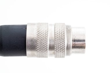 Xlr din metal dolgu bağlantıları yatay kenar Yakın çekim isola