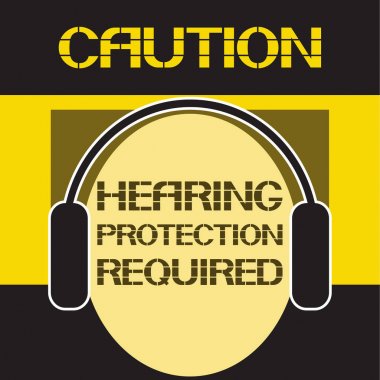 Gereken Caution.Hearing koruma.