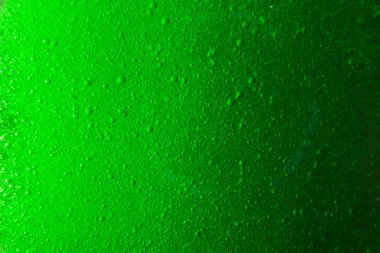 Sıvı sabunda kabarcıklar oluşturuldu.