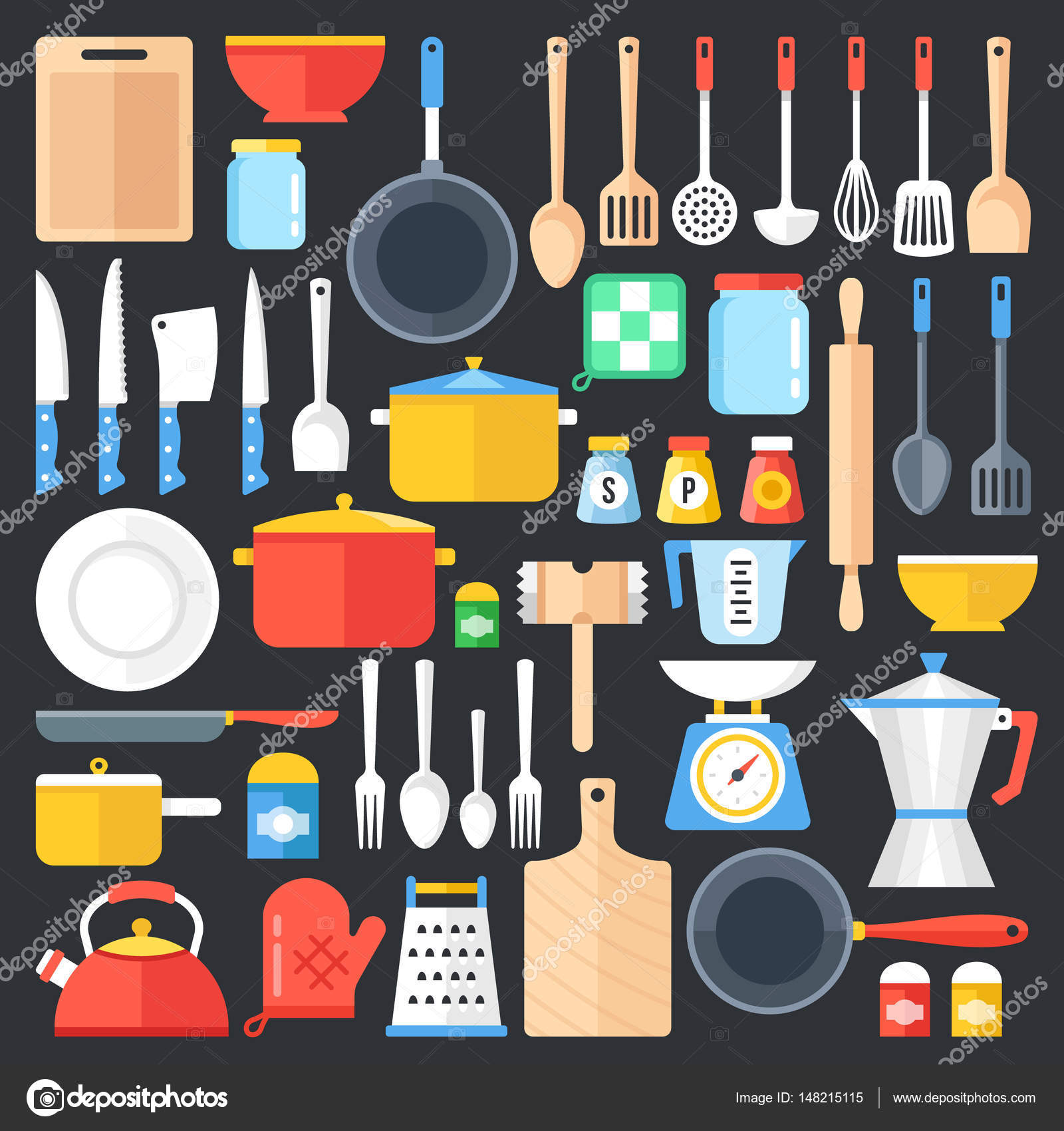 https://st3.depositphotos.com/1734074/14821/v/1600/depositphotos_148215115-stock-illustration-kitchen-utensils-set-kitchenware-cookware.jpg