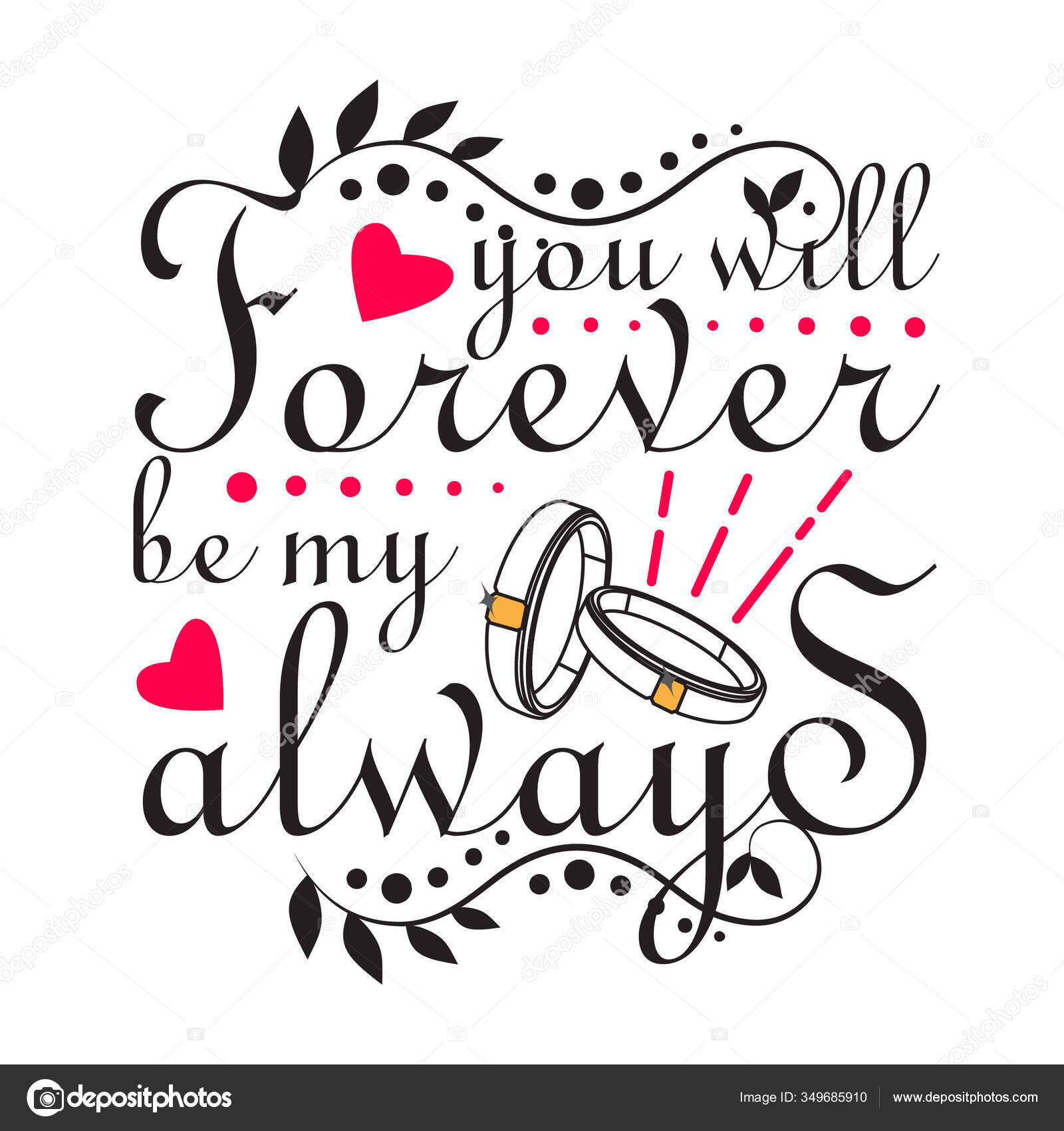 Wedding Quotes Slogan Good Shirt You Forever Always Vector Image By C Blueasarisandi Vector Stock Wedding Quotes Slogan Good Shirt You Forever Always Vector Image By C Blueasarisandi Vector Stock