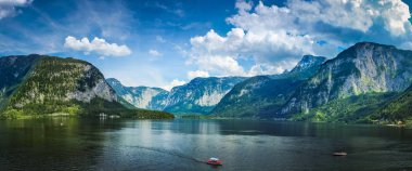 Göl Hallstatt Panorama