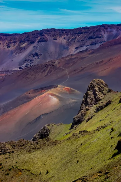 Kraterze Haleakala — Zdjęcie stockowe