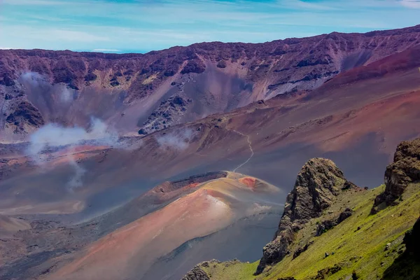 Kraterze Haleakala — Zdjęcie stockowe