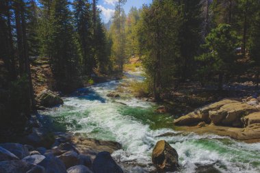 Mermer çatal Kaweah Nehri