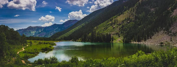 Panorama du lac Maroon — Photo